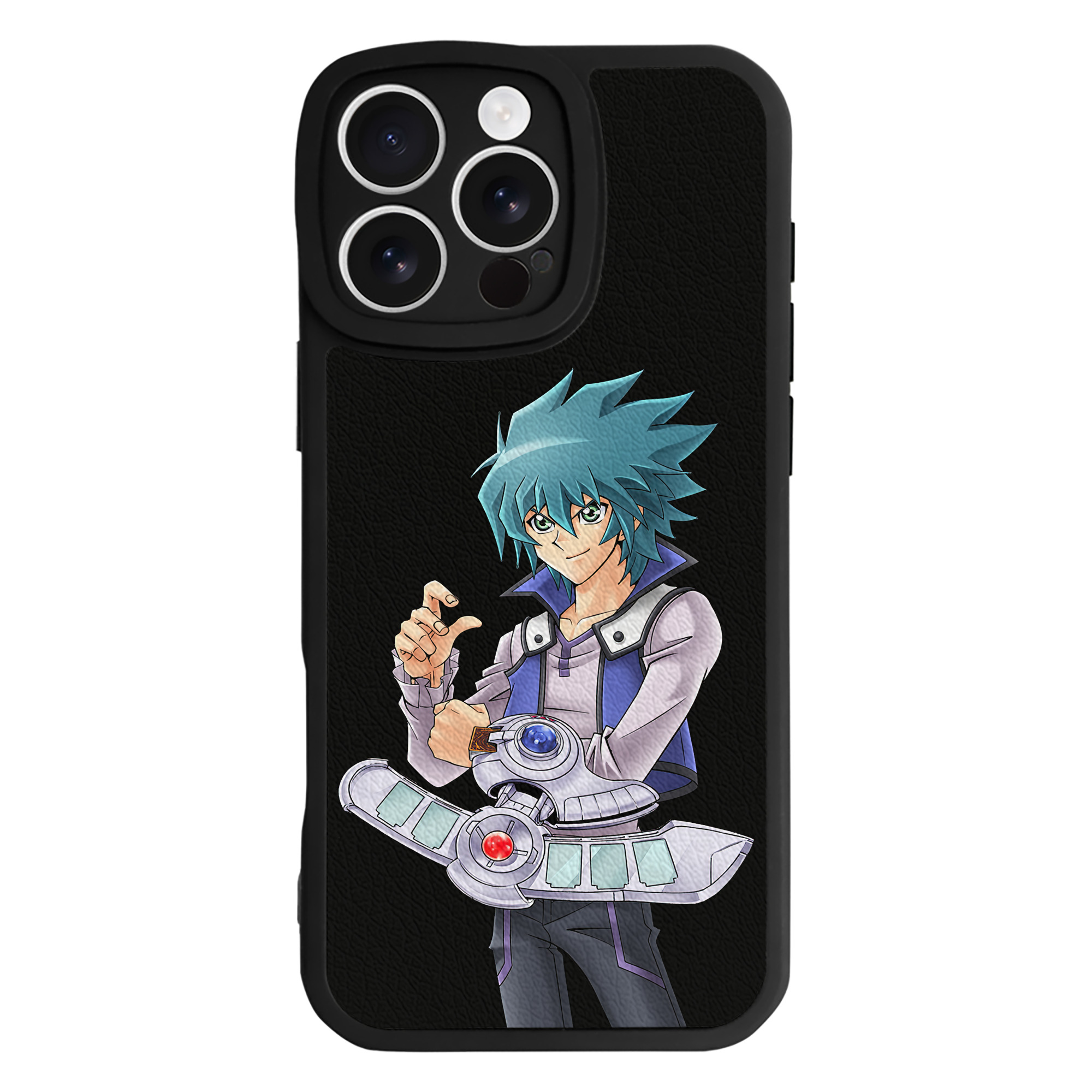 遊☆戯☆王 Yu-Gi-Oh! 【iPhone 16シリーズ対応】シリコンスマホケース（レザー調） 材質：シリコン